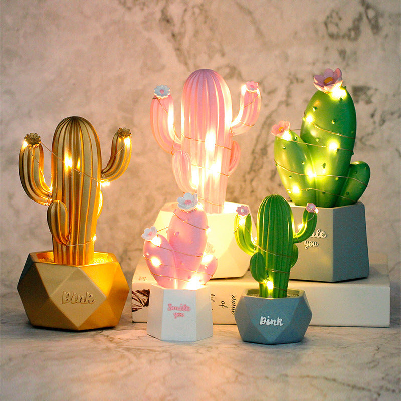 Cactus Night Light