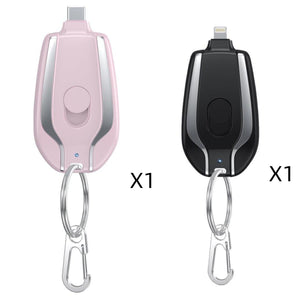 1500mAh Mini Power Emergency Pod Keychain