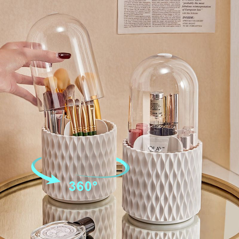 Transparent Makeup Brush Storage