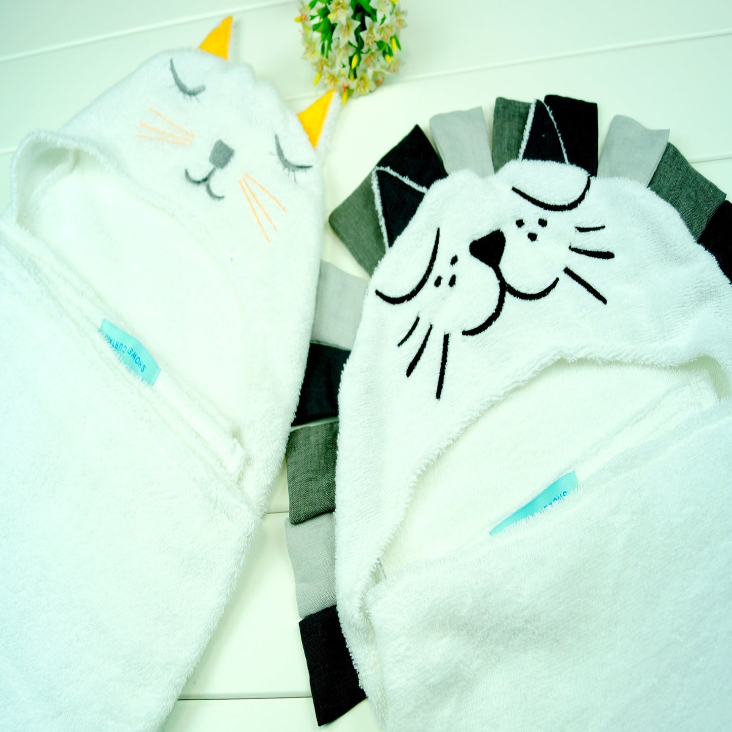 Baby Cat Shape Bath Towel