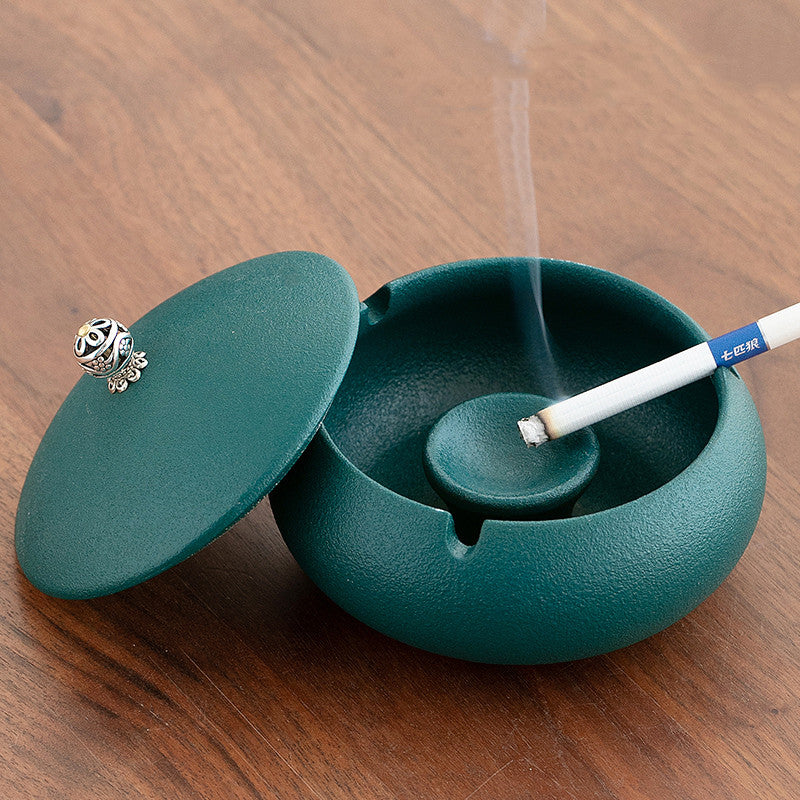 Windproof Ceramic Ash Tray