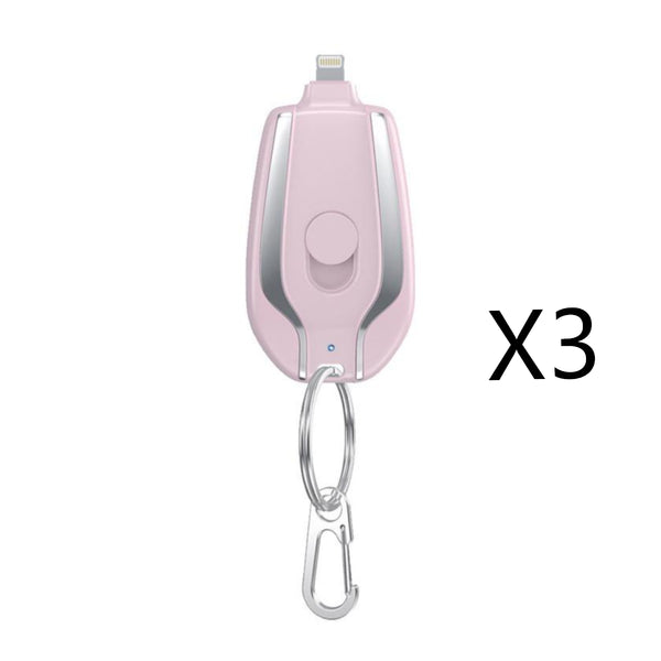 1500mAh Mini Power Emergency Pod Keychain