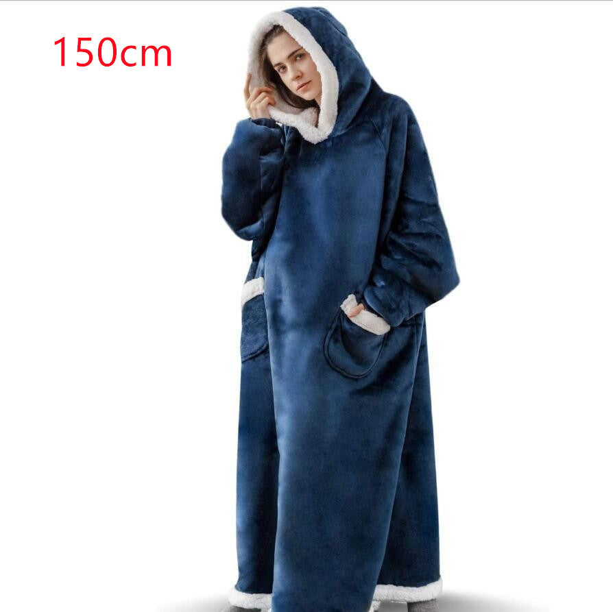 Oversized Pullover Winter Hoodie Warm Blankets