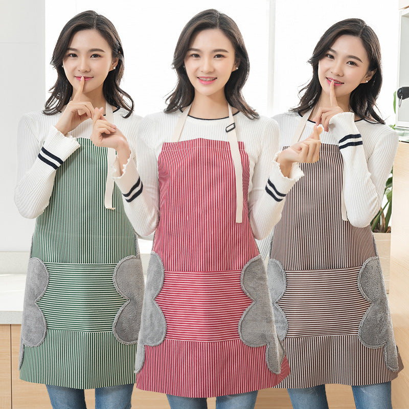 Women Waterproof Adjustable Neck Strap Apron