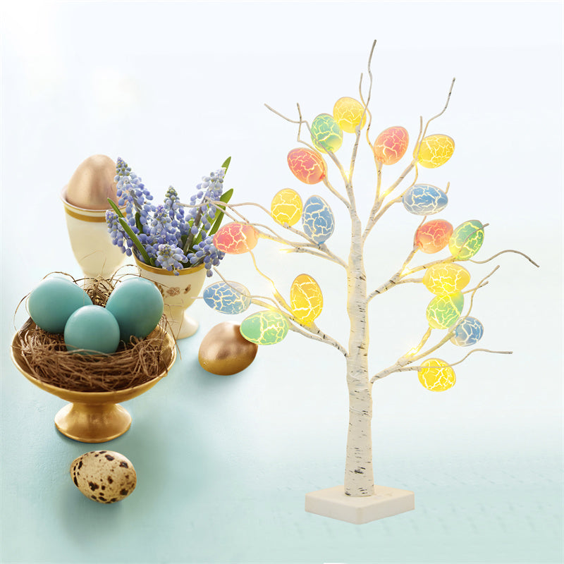 Birch Tree Home Easter Egg Decoration