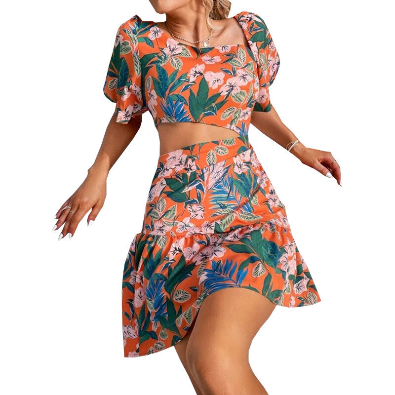 Women's Floral Print Dress