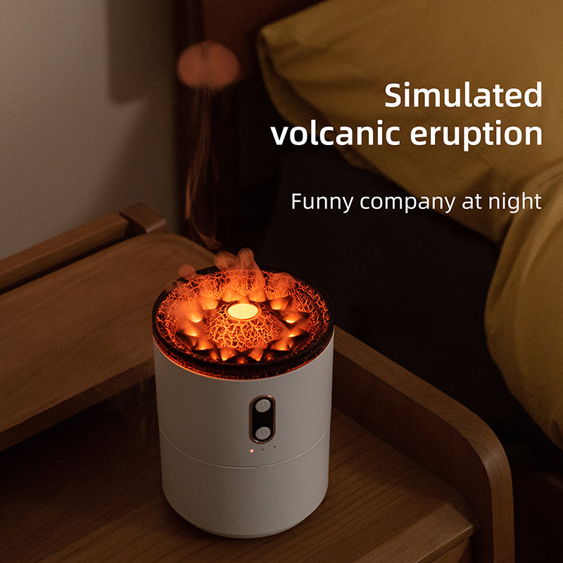 Volcanic Flame Humidifier