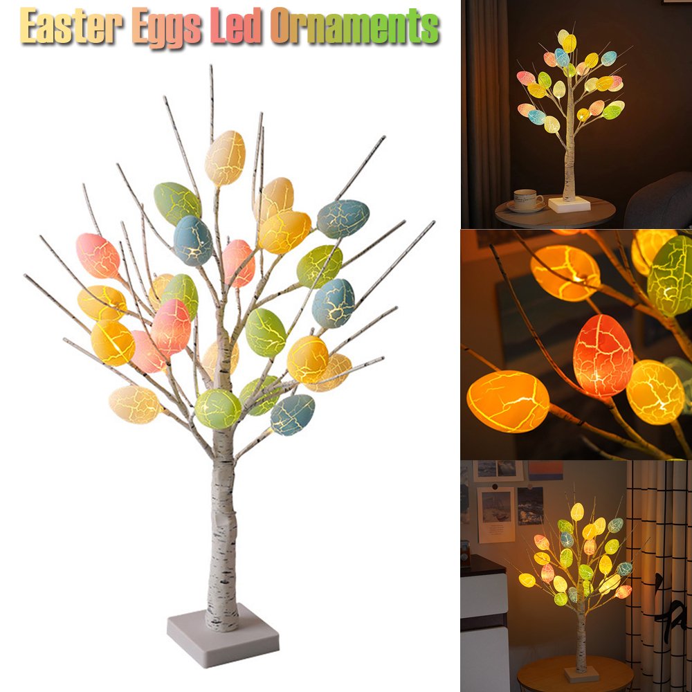 Birch Tree Home Easter Egg Decoration