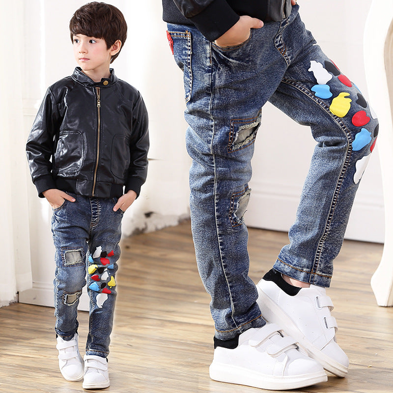 Ripped Jeans Style for Boys