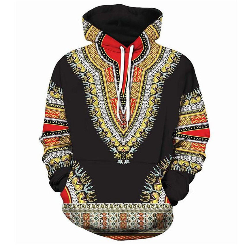 African Men Hoodies Sweatshirts