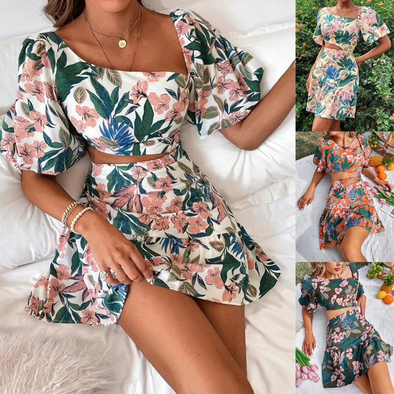 Women's Floral Print Dress