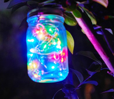 Outdoor  Mason Light Decoration Jar