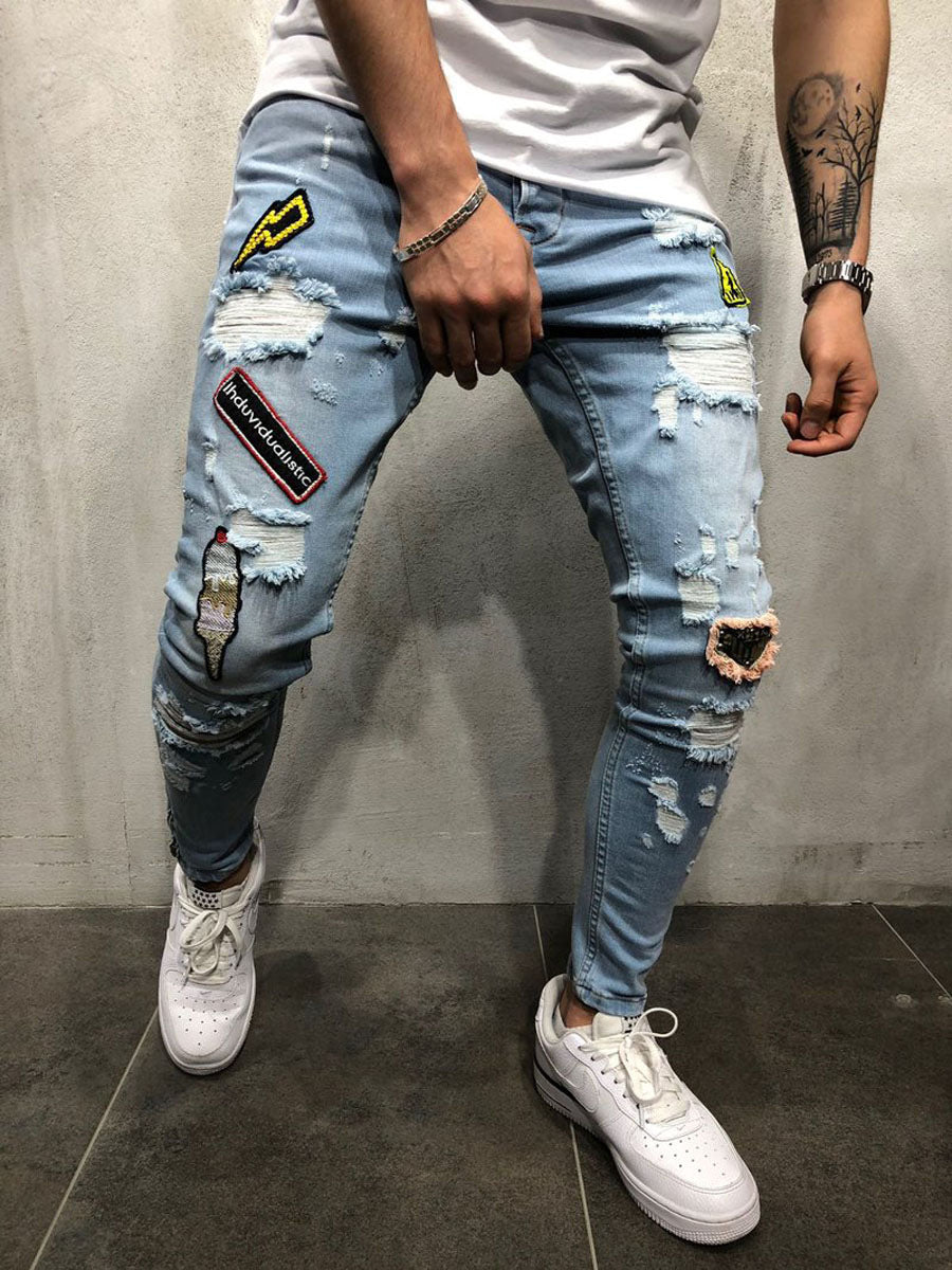 Casual Jeans Men Fashion