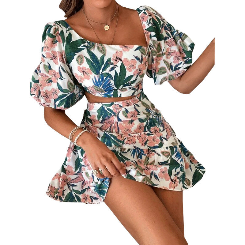 Women's Floral Print Dress