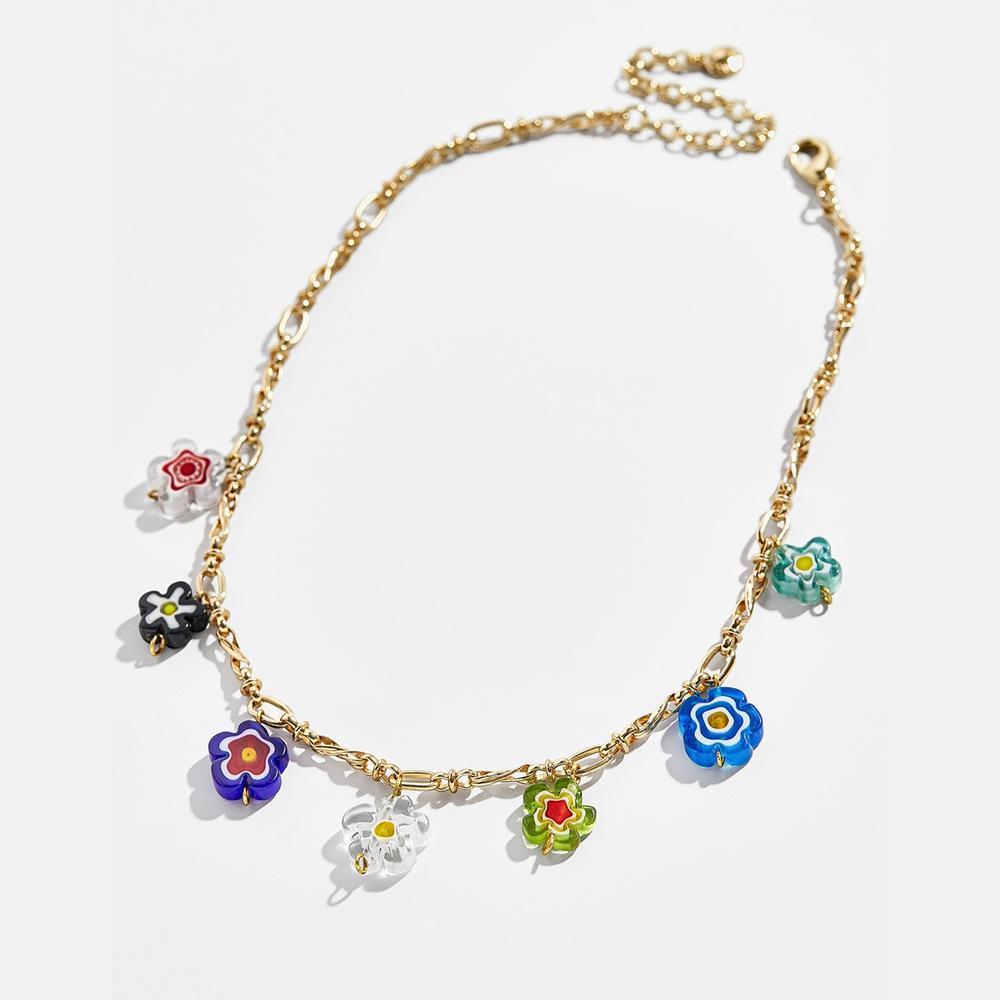 Candice Layered Multi-Color Necklace