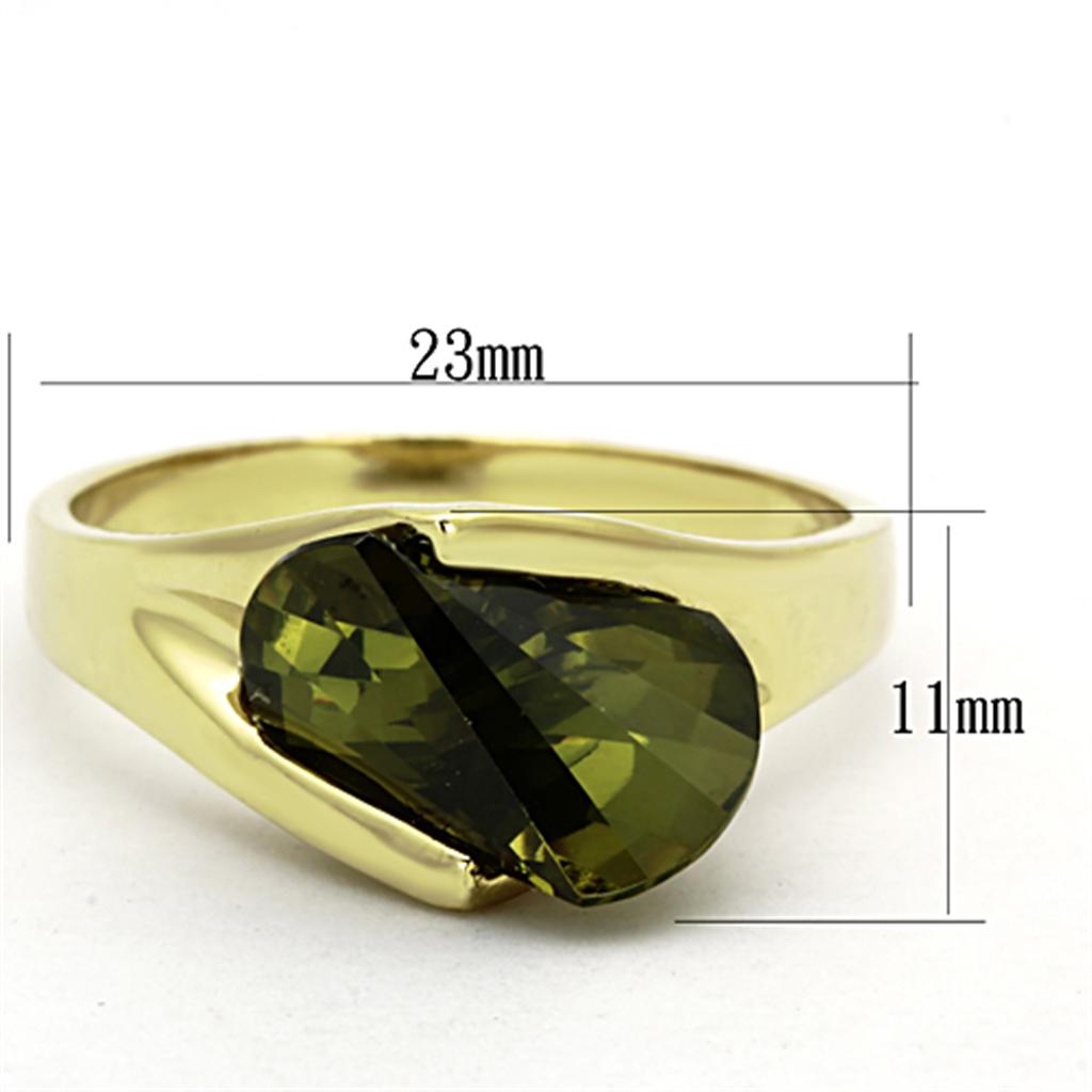 Gold 925 Sterling Silver Ring