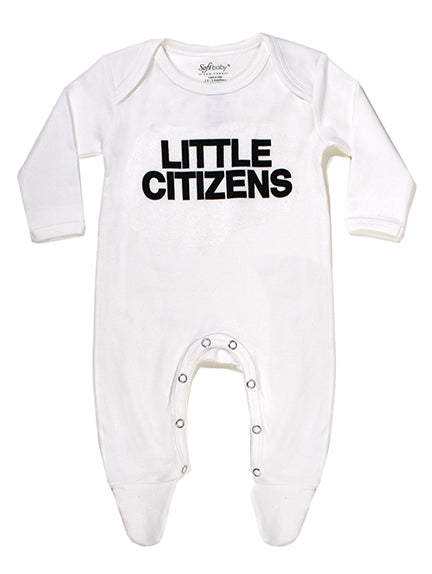 Little Citizens - Footed Onesie - Baby Clothes