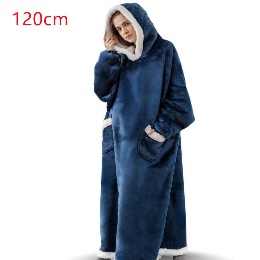 Oversized Pullover Winter Hoodie Warm Blankets