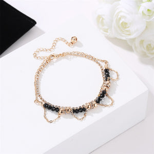 Bracelets Ethnic Style Beaded Diamond Tassel Bracelet