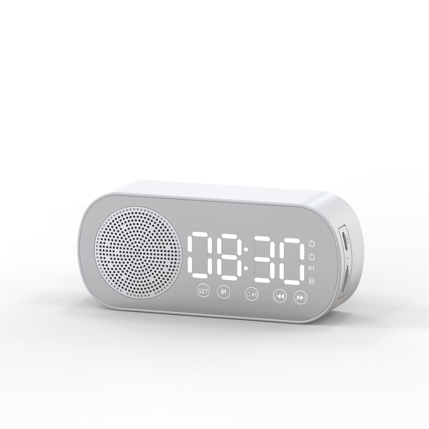 FM Radio LED Digital Clock