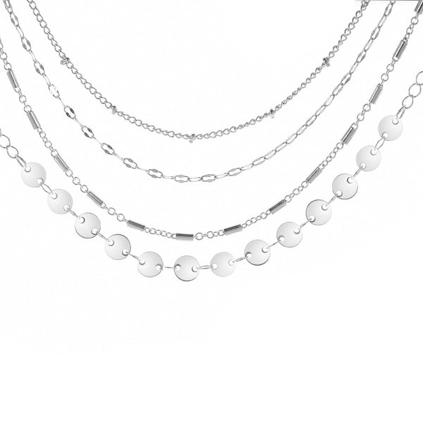 Bracelets Tube Chain Disc - Yahko Merchandise