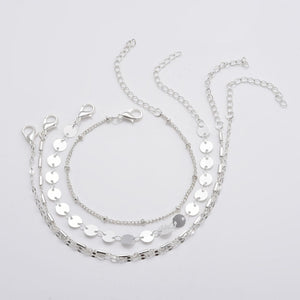 Bracelets Tube Chain Disc - Yahko Merchandise