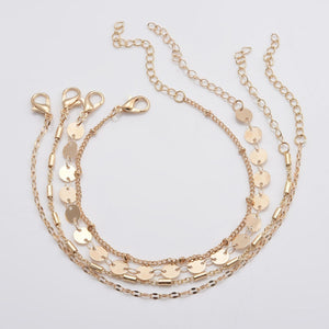 Bracelets Tube Chain Disc - Yahko Merchandise
