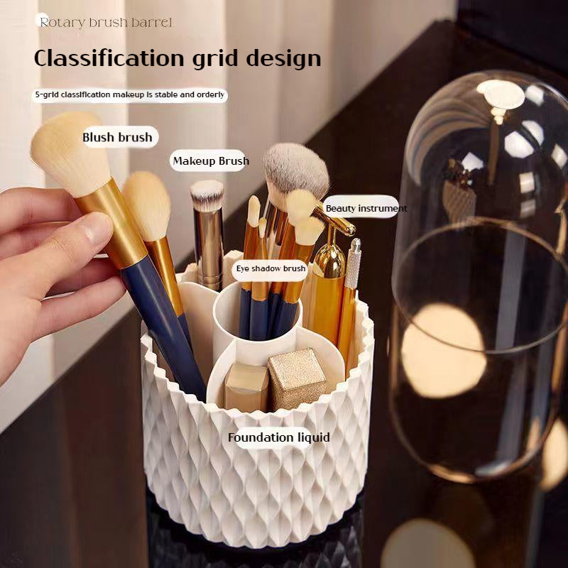 Transparent Makeup Brush Storage