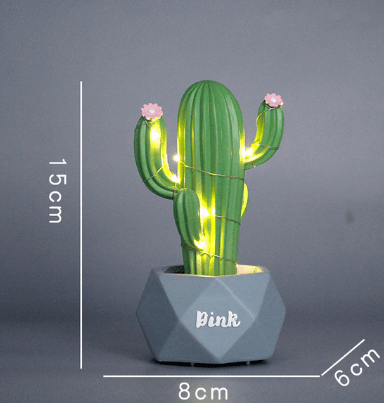 Cactus Night Light - Yahko Merchandise