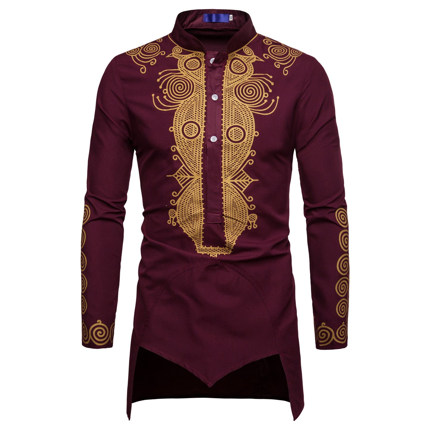 Men Fashion Africa Clothing Long Pullovers