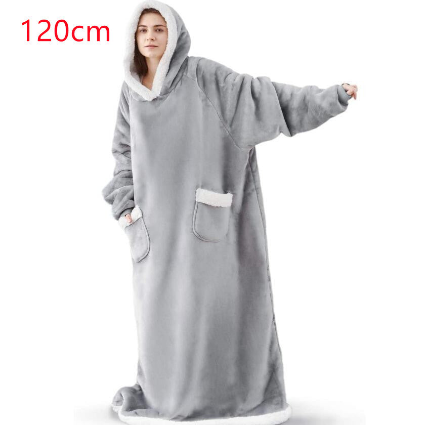 Oversized Pullover Winter Hoodie Warm Blankets