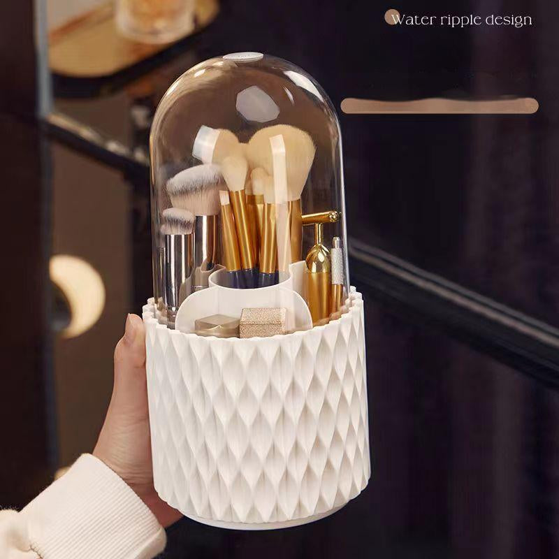 Transparent Makeup Brush Storage