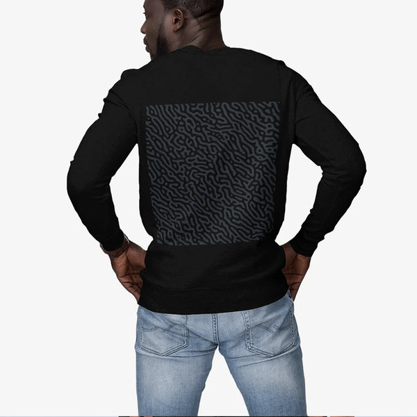 Mens ND Sweatshirt with Swirl Back Design - Yahko Merchandise