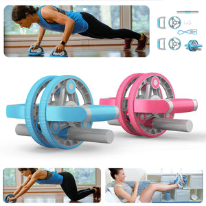 Abdominal Wheel Pull Strap Gym Training Set - Yahko Merchandise