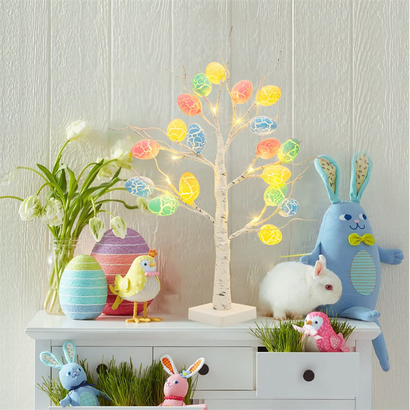 Birch Tree Home Easter Egg Decoration