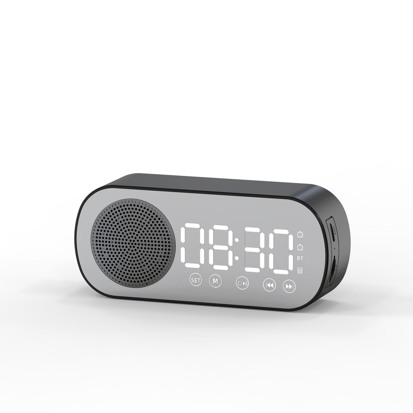 FM Radio LED Digital Clock