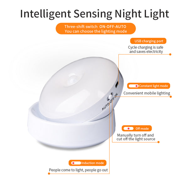 Human Body Sensor Night Light