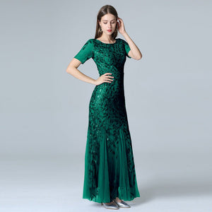 Embroidered Casual Dress - Yahko Merchandise