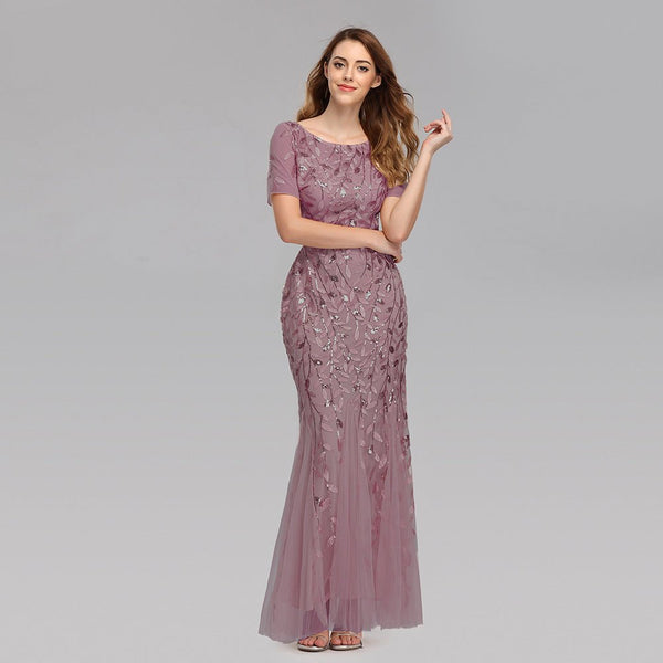 Embroidered Casual Dress - Yahko Merchandise
