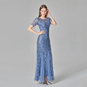 Embroidered Casual Dress - Yahko Merchandise