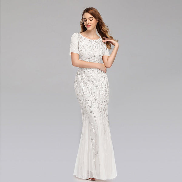 Embroidered Casual Dress - Yahko Merchandise