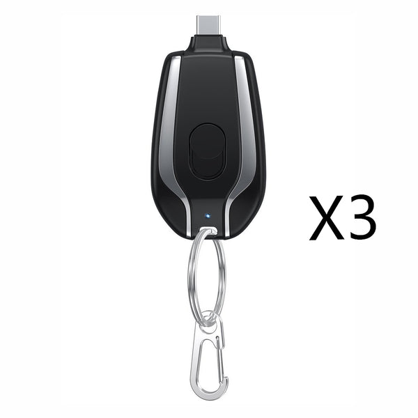 1500mAh Mini Power Emergency Pod Keychain