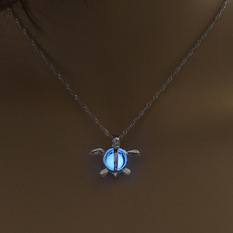 Natural Glowing Stone Healing Necklace