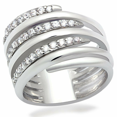 Rhodium Brass Ring