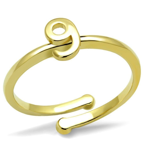 Flash Gold Brass Ring with No Stone