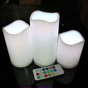Luma Candles Real Wax Flameless Candles (3pcs/set) - Yahko Merchandise