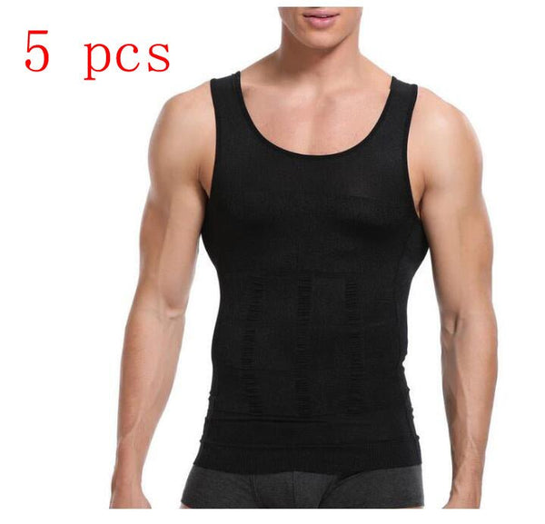 Men Body Tummy Shaper Vest - Yahko Merchandise