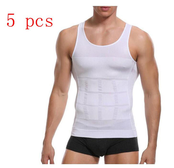 Men Body Tummy Shaper Vest - Yahko Merchandise