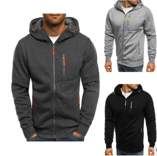 Men Hoodie Cotton Jacket - Yahko Merchandise