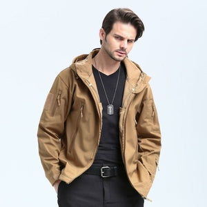Mens Army Style Wind and Waterproof Jacket - Yahko Merchandise